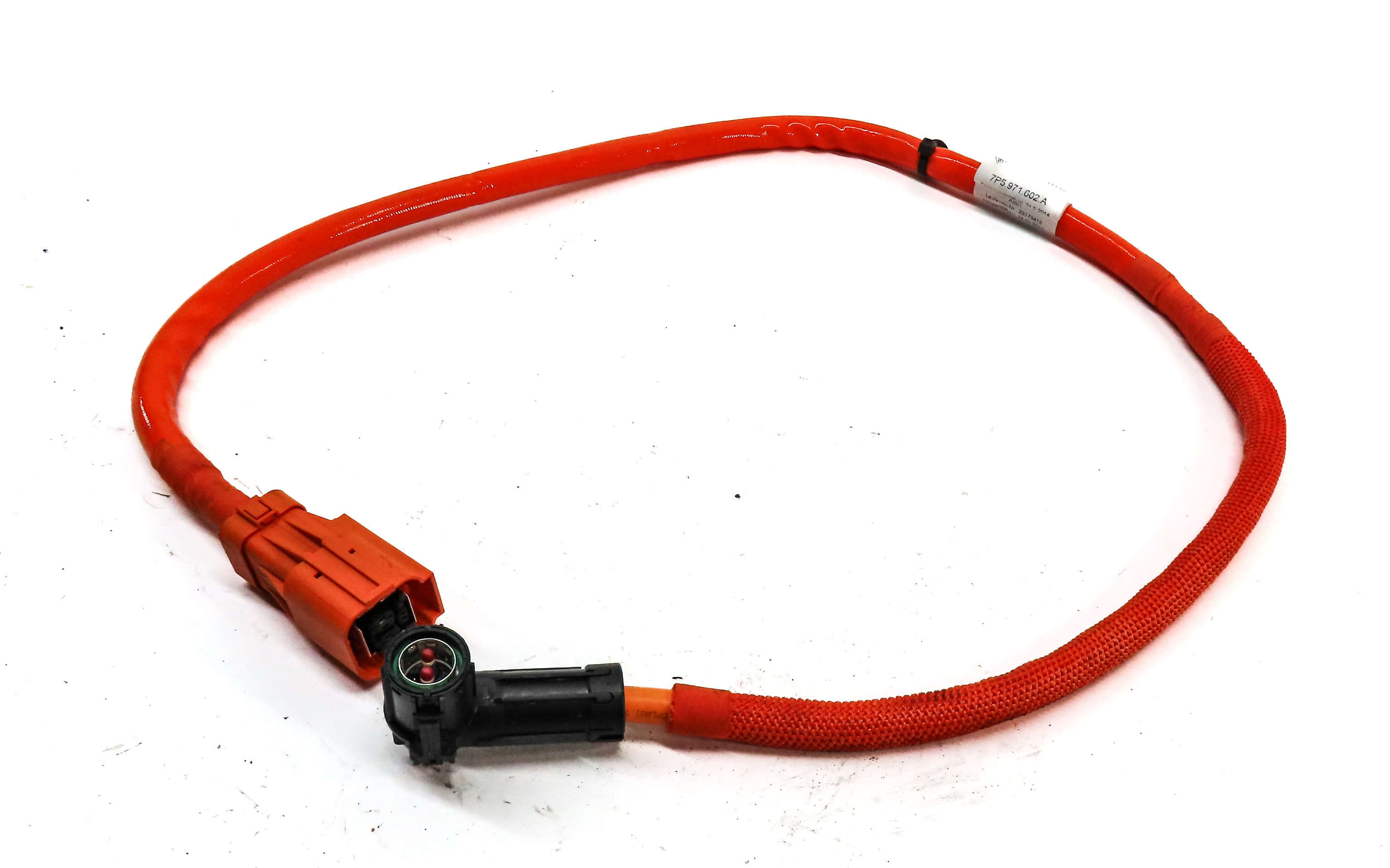 2015 PORSCHE CAYENNE HYBRID (958) HIGH VOLTAGE BATTERY CABLE — exact item pictured